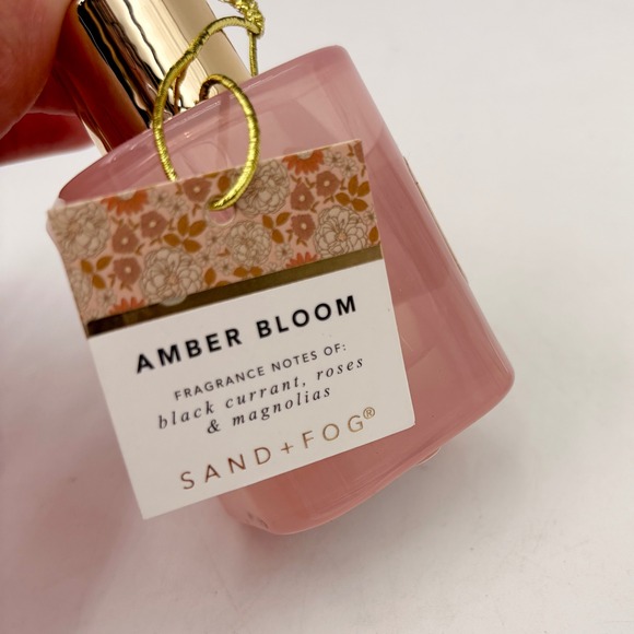 Sand + Fog Amber Bloom EDP Oil 1.7oz and Peony & Lily EDT Fragrance Set Pink - Picture 2 of 3
